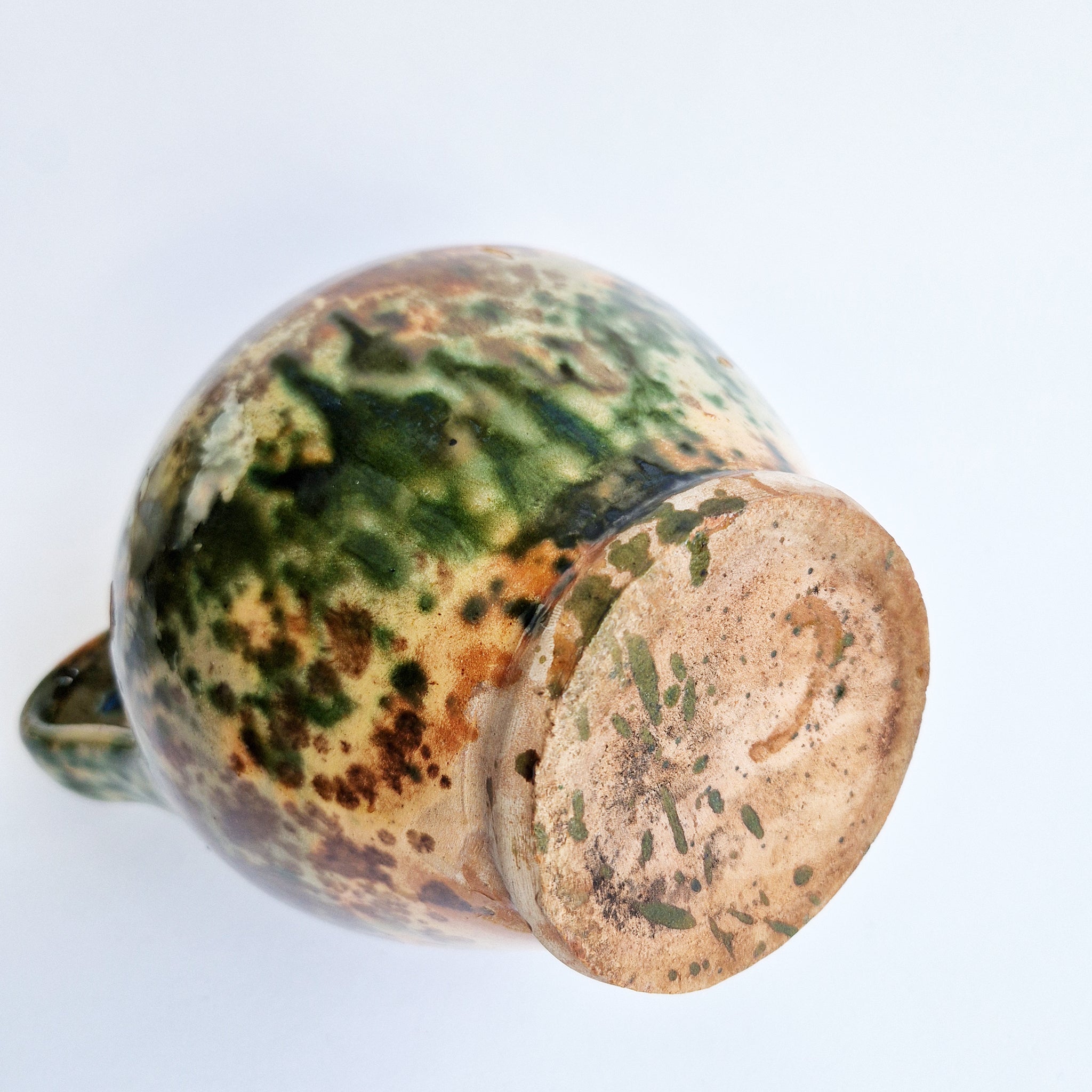 Vintage Italian terracotta jug
