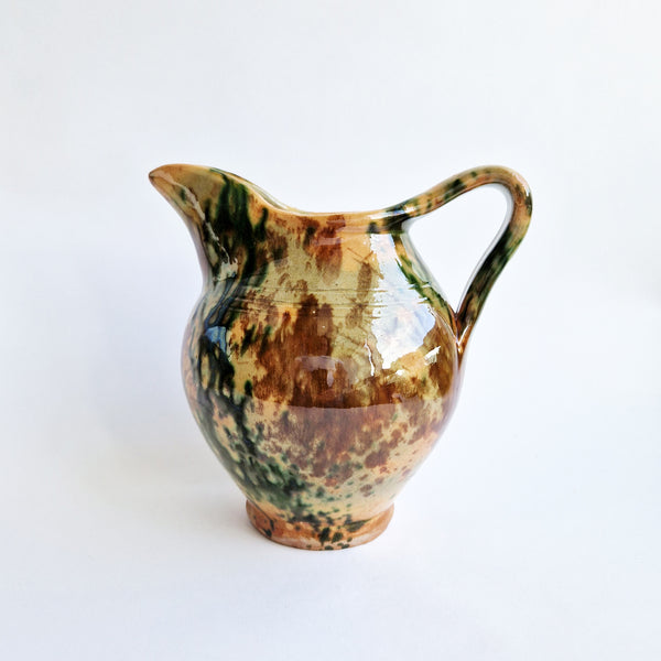 Vintage Italian terracotta jug