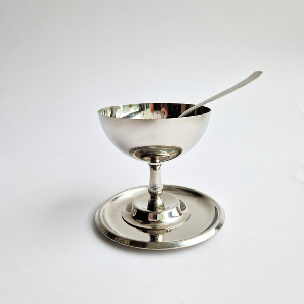 Vintage dessert cup set by Morinox (set of 6)