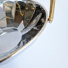Vintage Italian fruit basket in stainless steel
