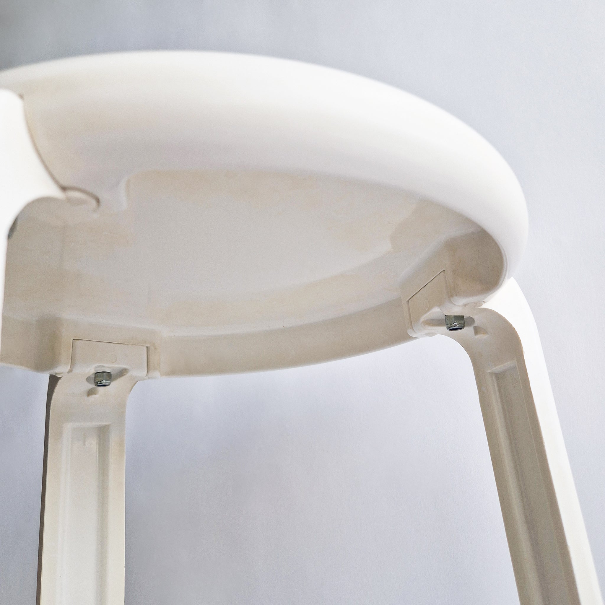1980s tripod stool by Metaform