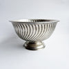 Vintage swirly pedestal fruit bowl