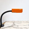 1980s Targetti Sankey desk lamp with clamp foot