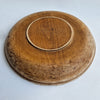 Vintage carved wooden platter