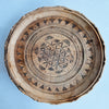 Vintage carved wooden platter