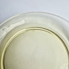 Vintage yellow glass side plates (set of 6)
