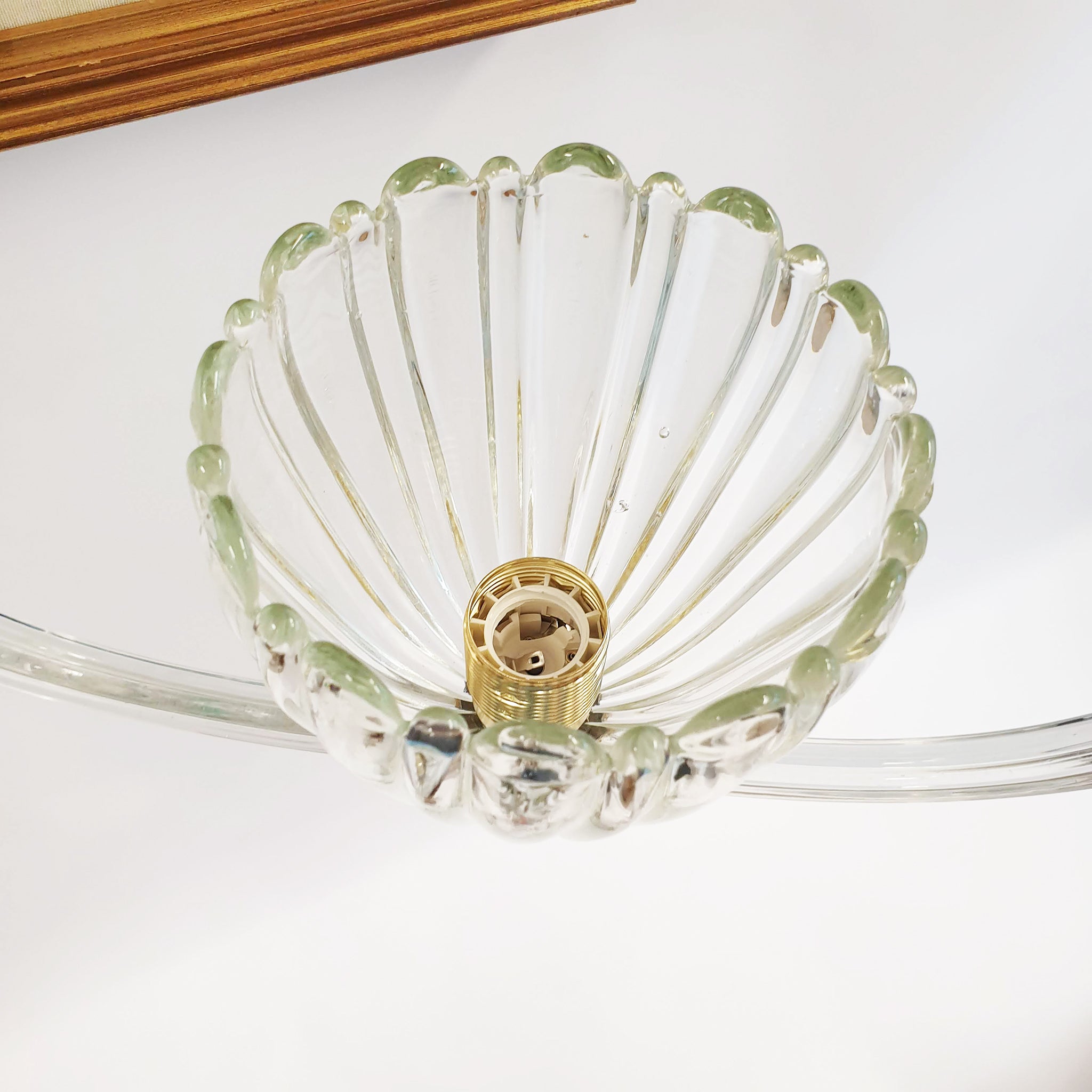 1950s Murano pendant attributed to Barovier & Toso