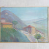 1957 Italian oil painting by E.Giovannini