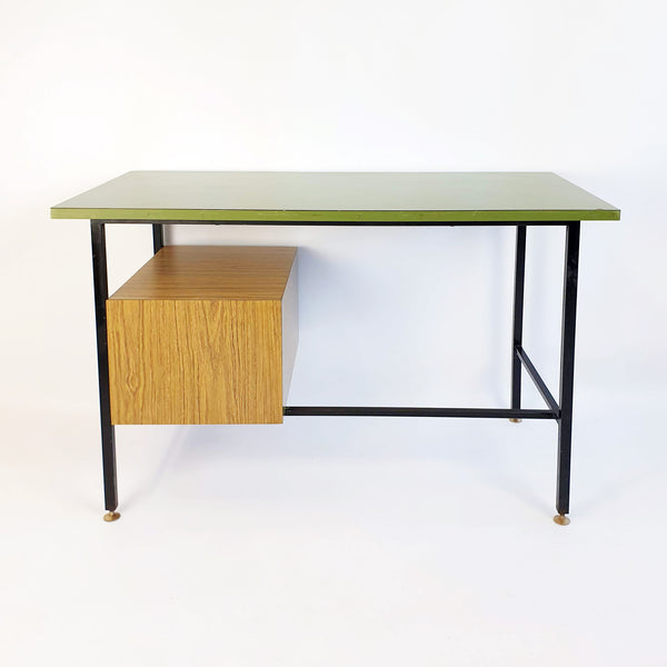 1960s Italian green desk