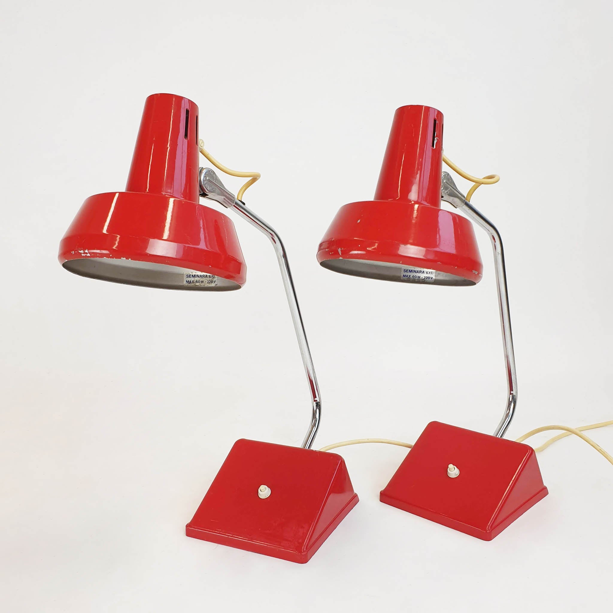 1970s Seminara table lamp G.S. Lumisol Torino (sold separately)