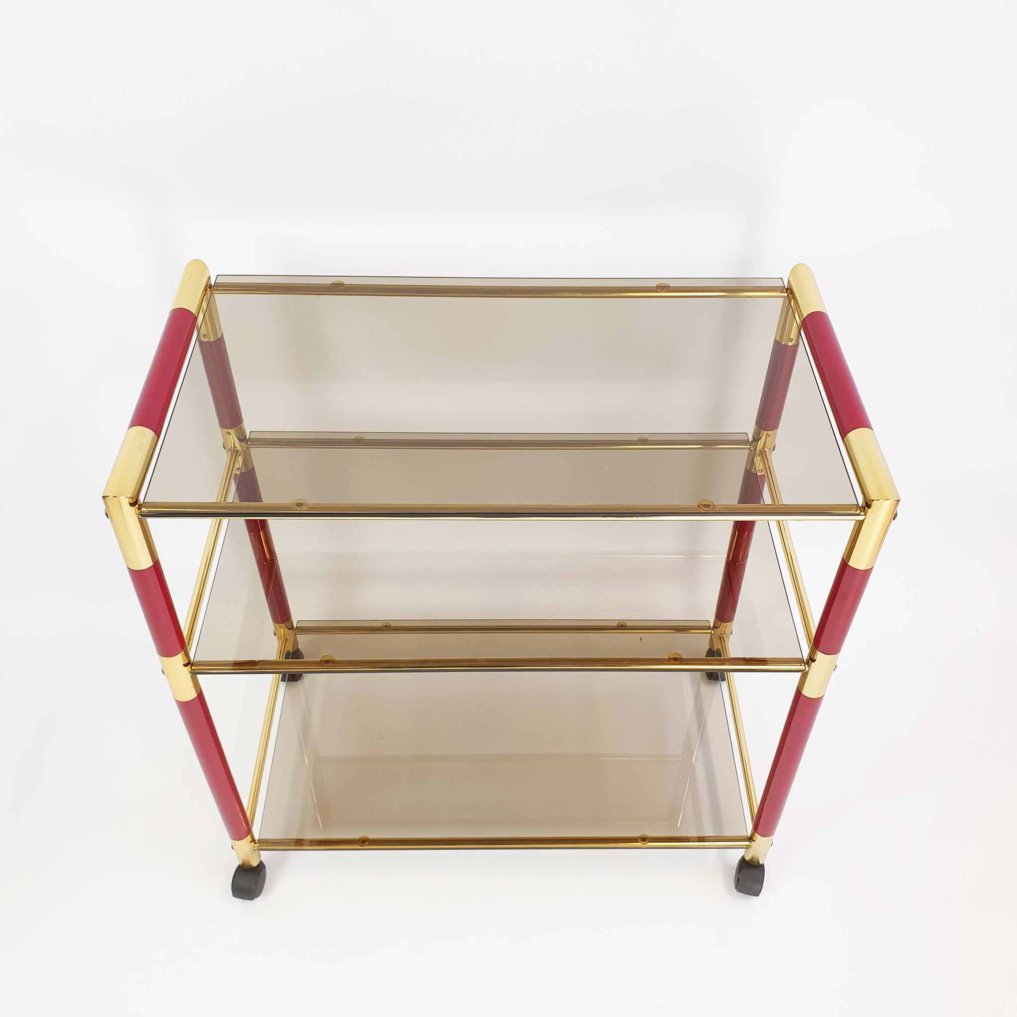 1970s serving trolley by Tommaso Barbi