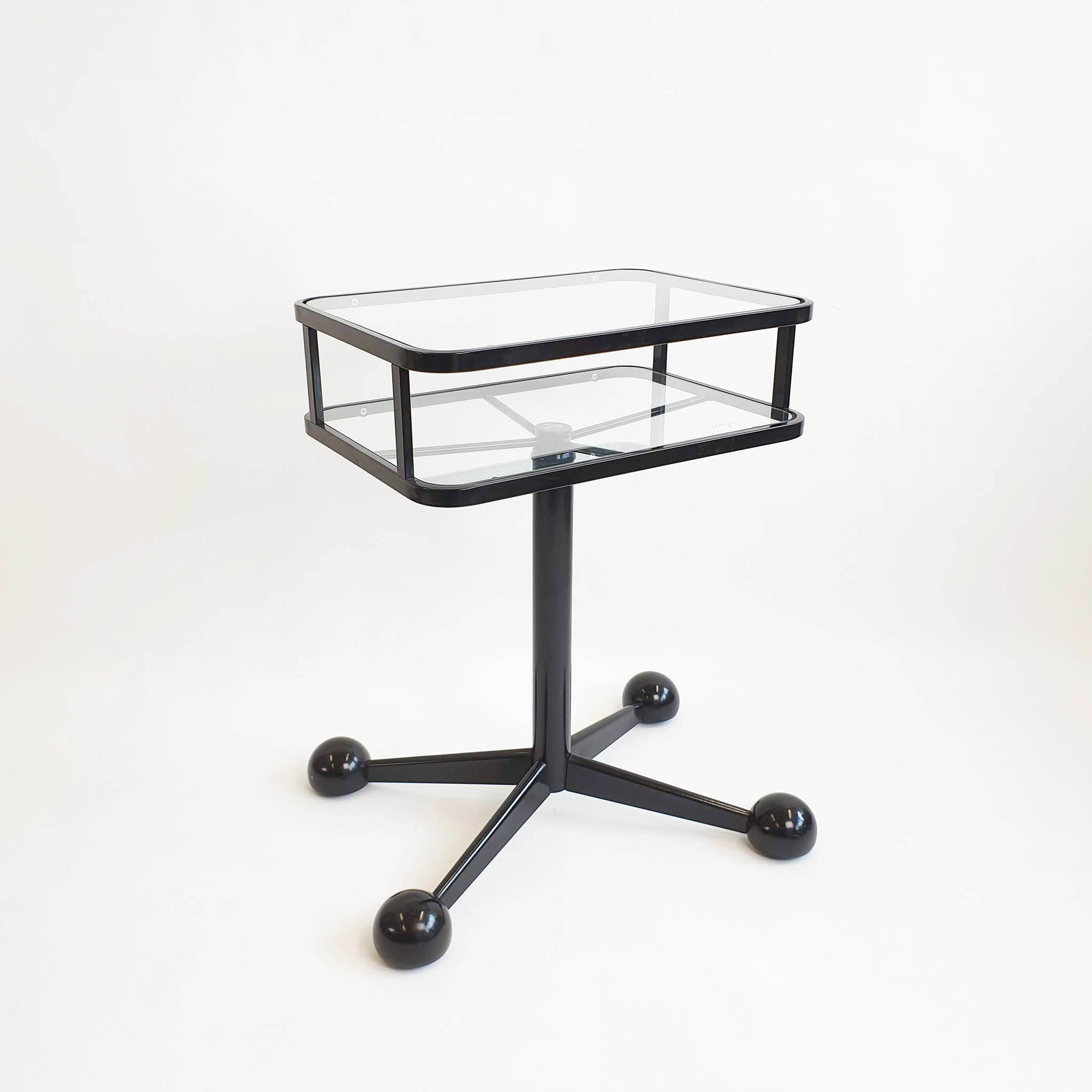 1970s side table by Arredamenti Allegri Parma