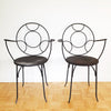 1980s Italian chairs by Fly Line (set of 2)