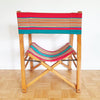 Mid-century Italian folding director's chair