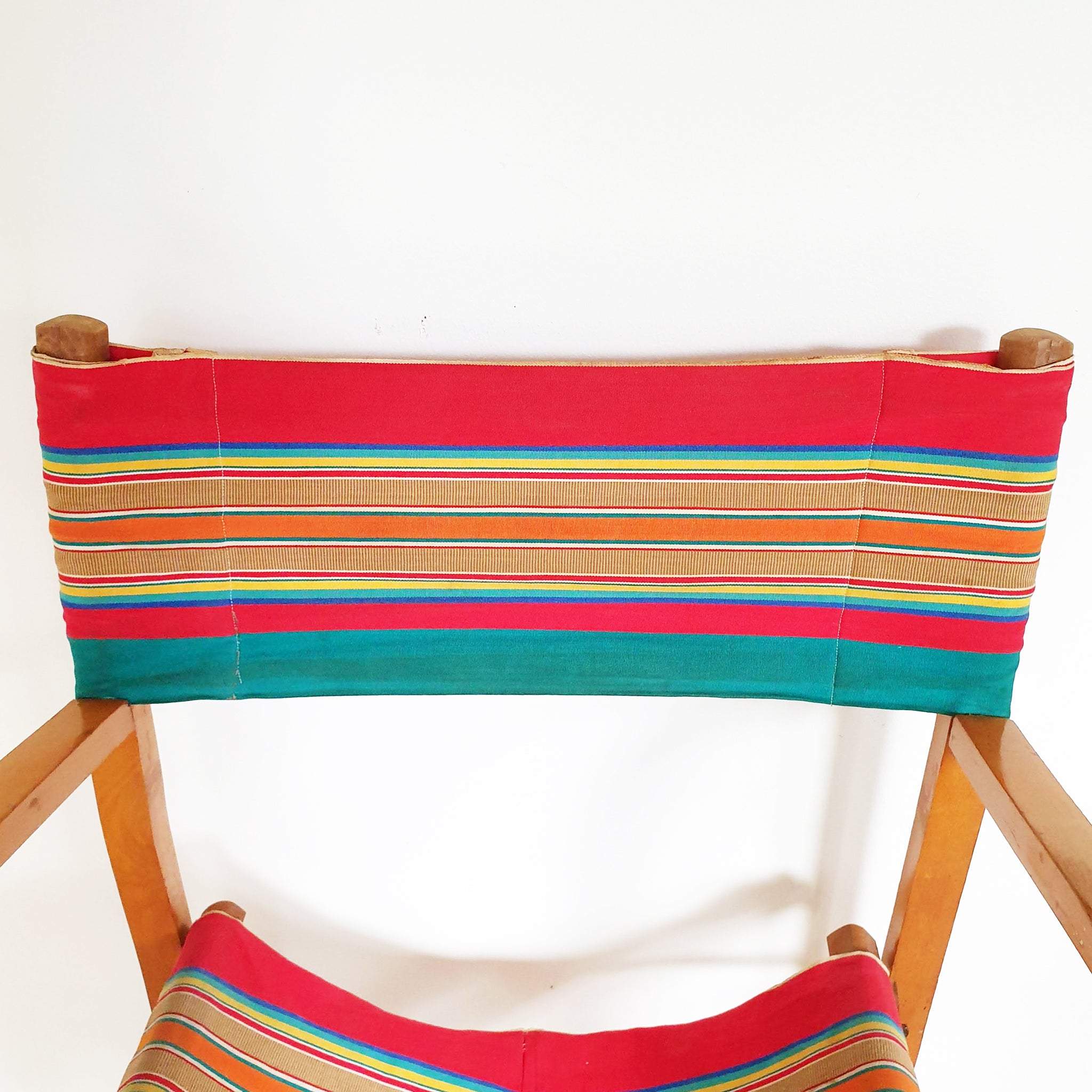 Mid-century Italian folding director's chair