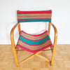 Mid-century Italian folding director's chair