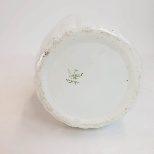 Large mid-century Italian porcelain jug