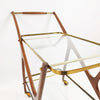 Mid-century Italian serving trolley by Cesare Lacca