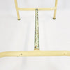 Mid-century Italian industrial table with green top