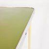 Mid-century Italian industrial table with green top