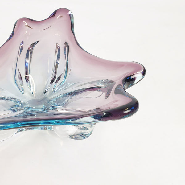 Mid-century Murano art glass centerpiece