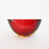Mid-century Murano geode bowl