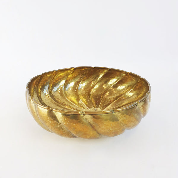 Vintage Italian brass bowl