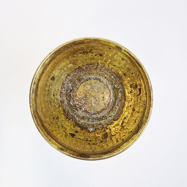 Vintage Italian brass planter