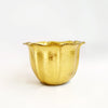 Vintage Italian brass plant pot
