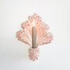 Vintage Italian candle wall sconce