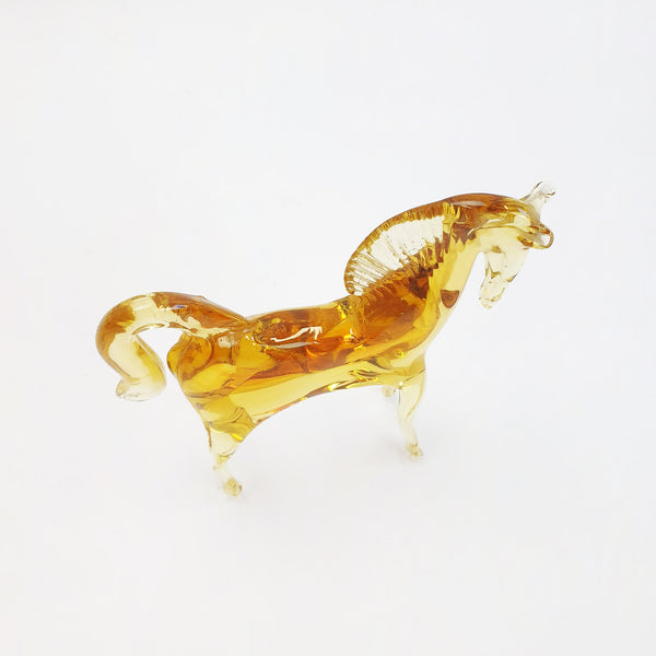 Vintage Italian Murano glass horse