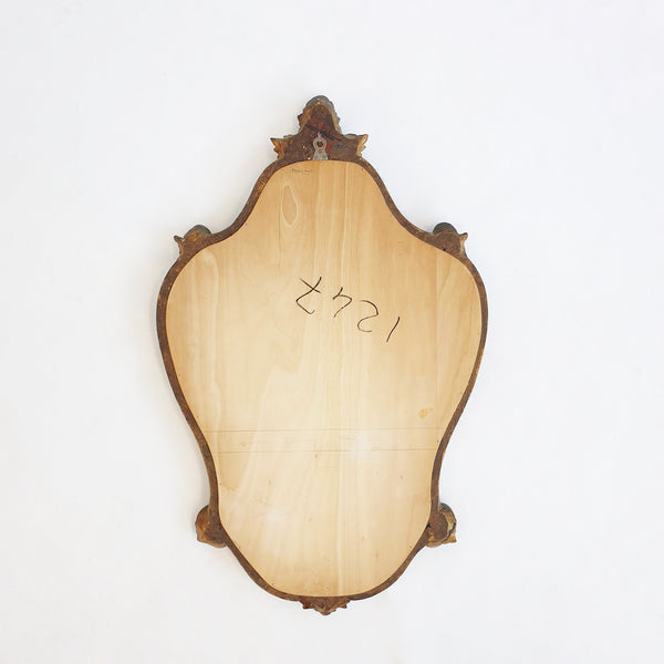Vintage Italian golden mirror