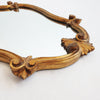 Vintage Italian golden mirror