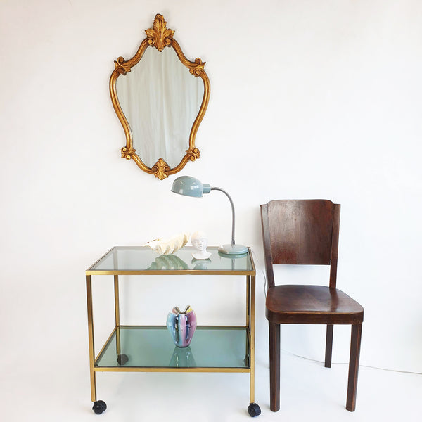 Vintage Italian golden mirror