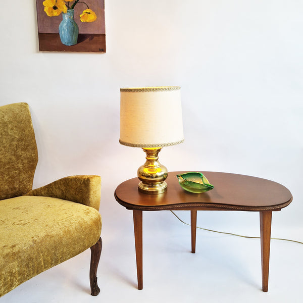 Vintage Italian kidney shaped coffee table