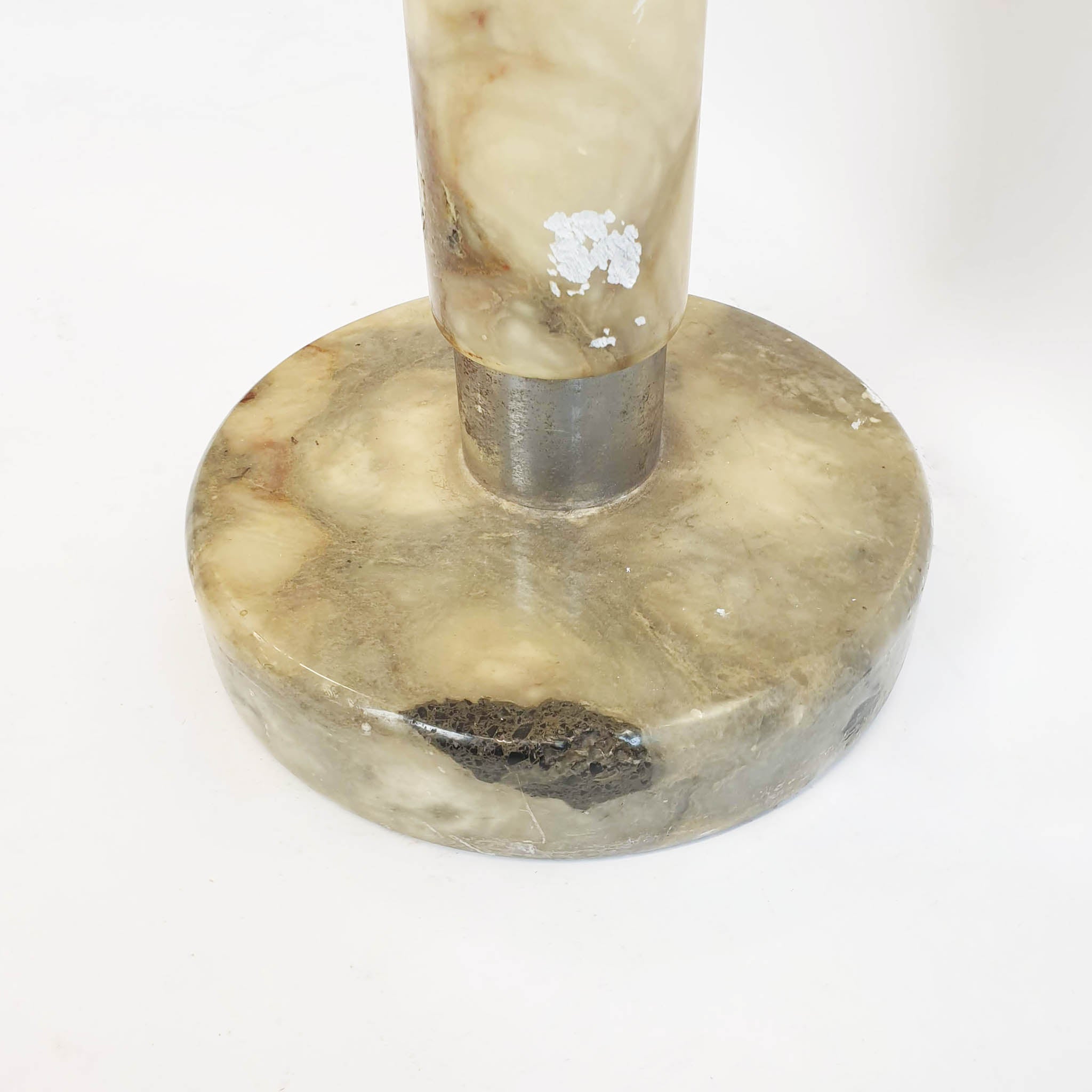 Vintage Italian marble column