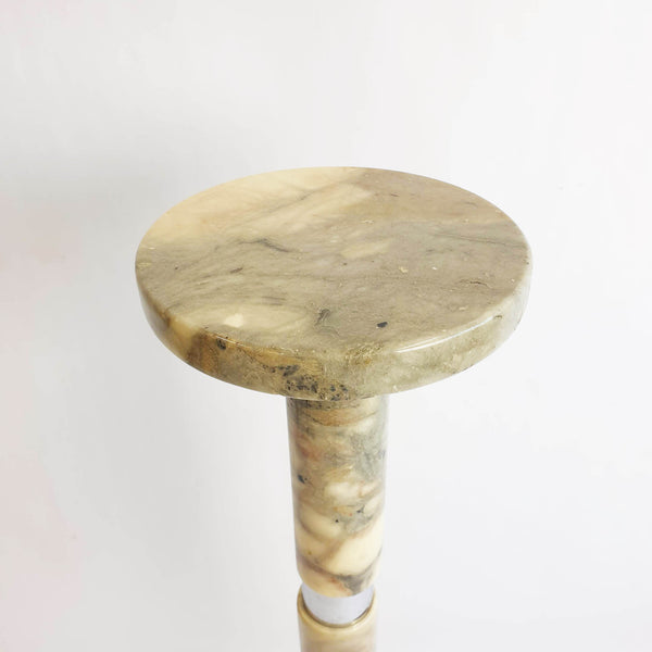 Vintage Italian marble column