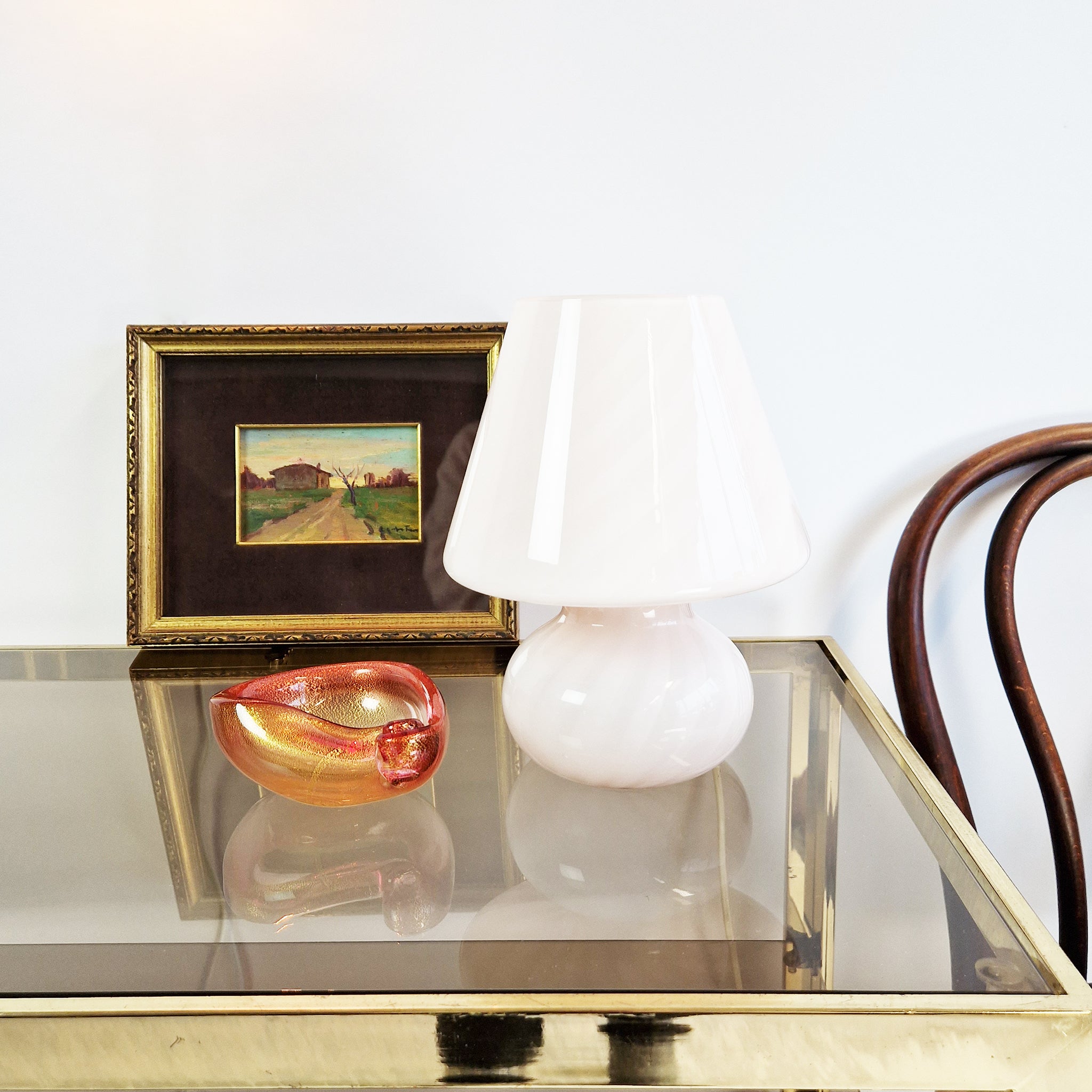 Vintage Murano art glass bowl