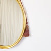 Vintage Italian golden mirror with tassels