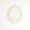 Vintage Italian ceramic mirror