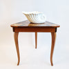 Vintage Italian triangular side table with music box