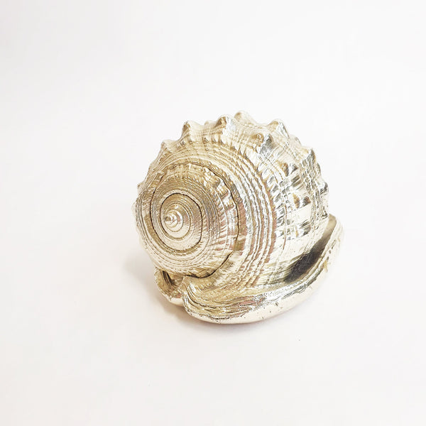 Vintage Italian silver plated seashell by Il Mastro Argentiere