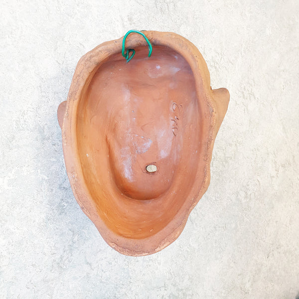 Vintage Italian terracotta mask