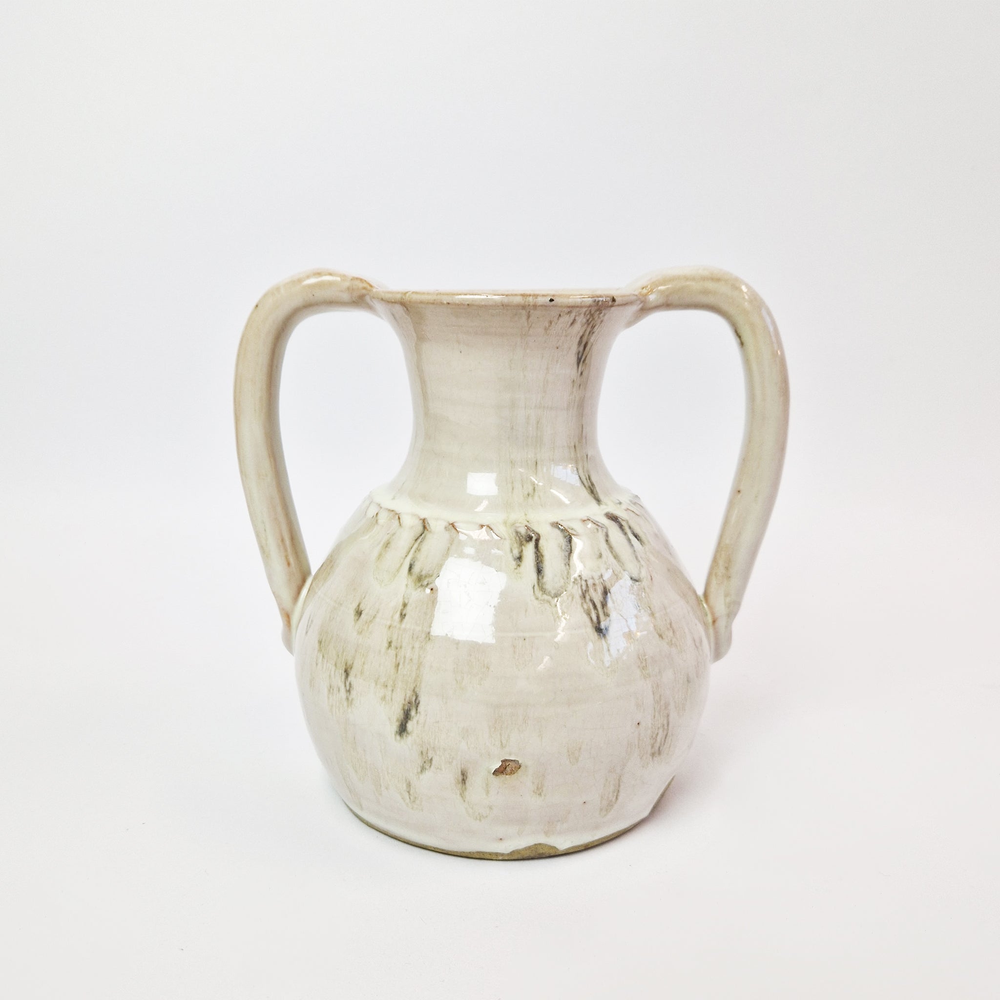 Vintage Italian glazed vase