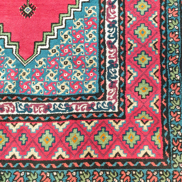 Vintage hand-woven rug
