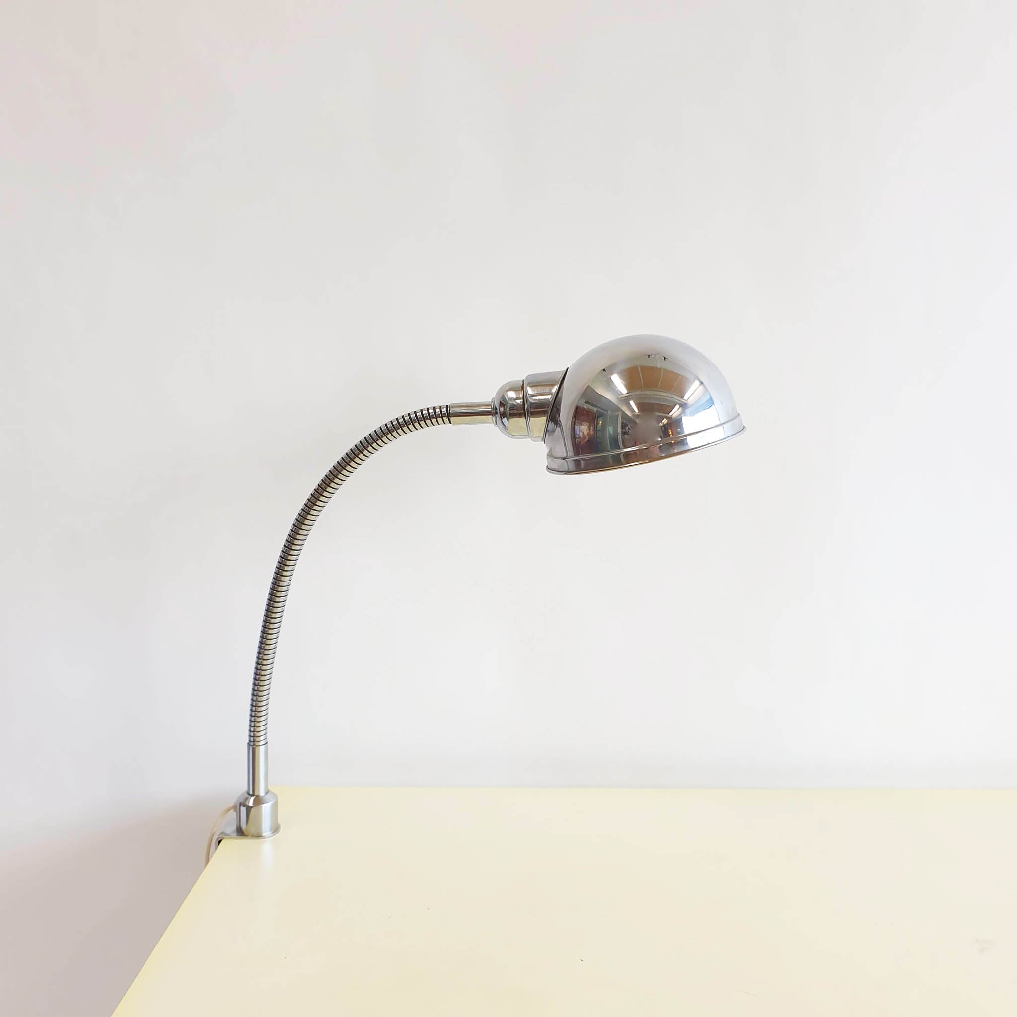 1980s desk lamp with clamp foot