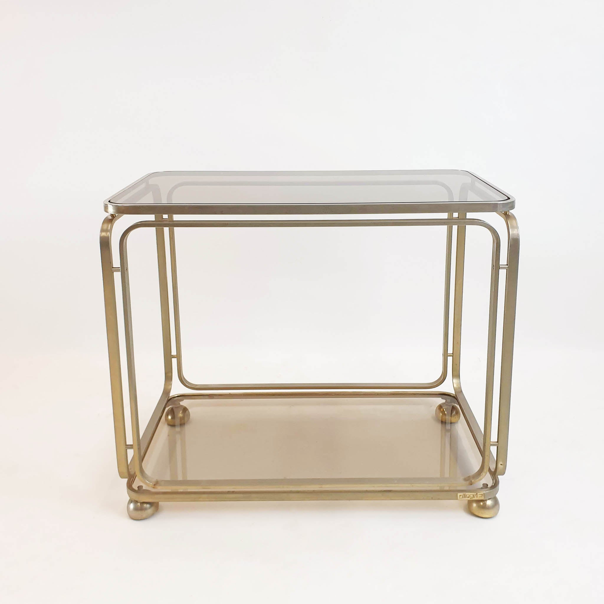 1970s Italian serving trolley by Allegri